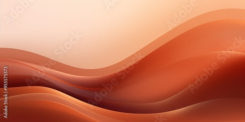 Brown abstract nature blurred background gradient backdrop. Ecology concept for your graphic design, banner or poster blank empty with copy space