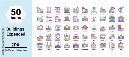 Building icons