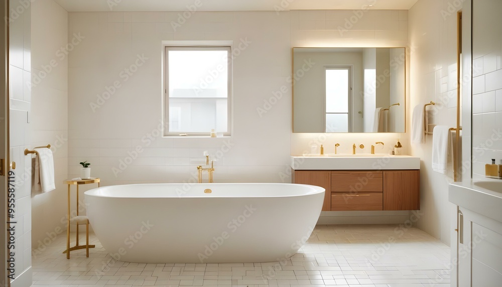 Photo interior modern design room 3d illustration Photo interior modern design room 3d illustration