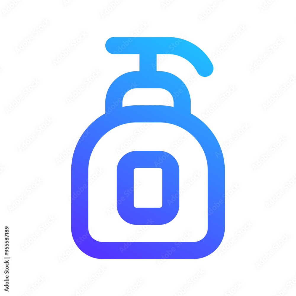 hand wash gradient icon hand wash gradient icon