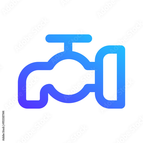 faucet gradient icon