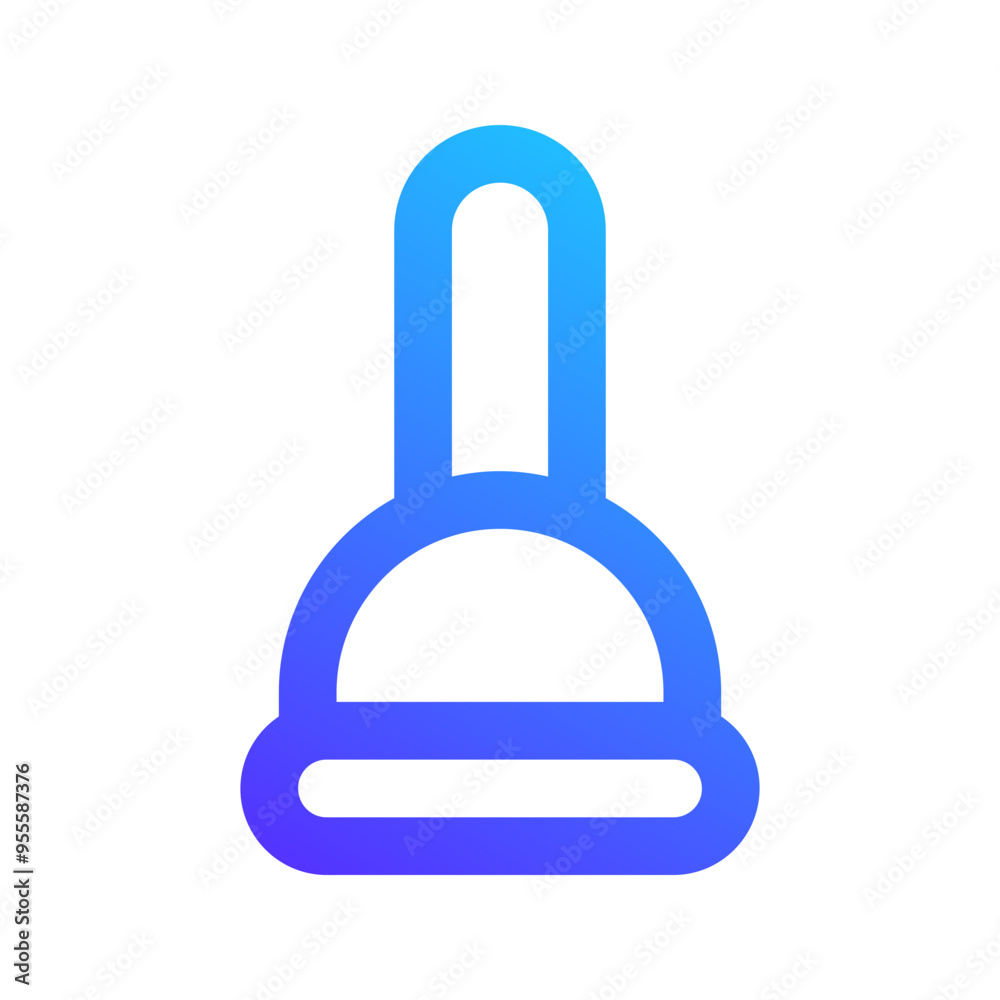 plunger gradient icon