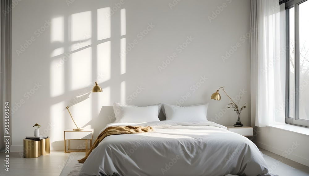 Photo interior modern design room 3d illustration Photo interior modern design room 3d illustration