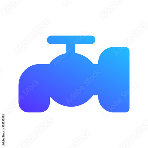 faucet gradient fill icon