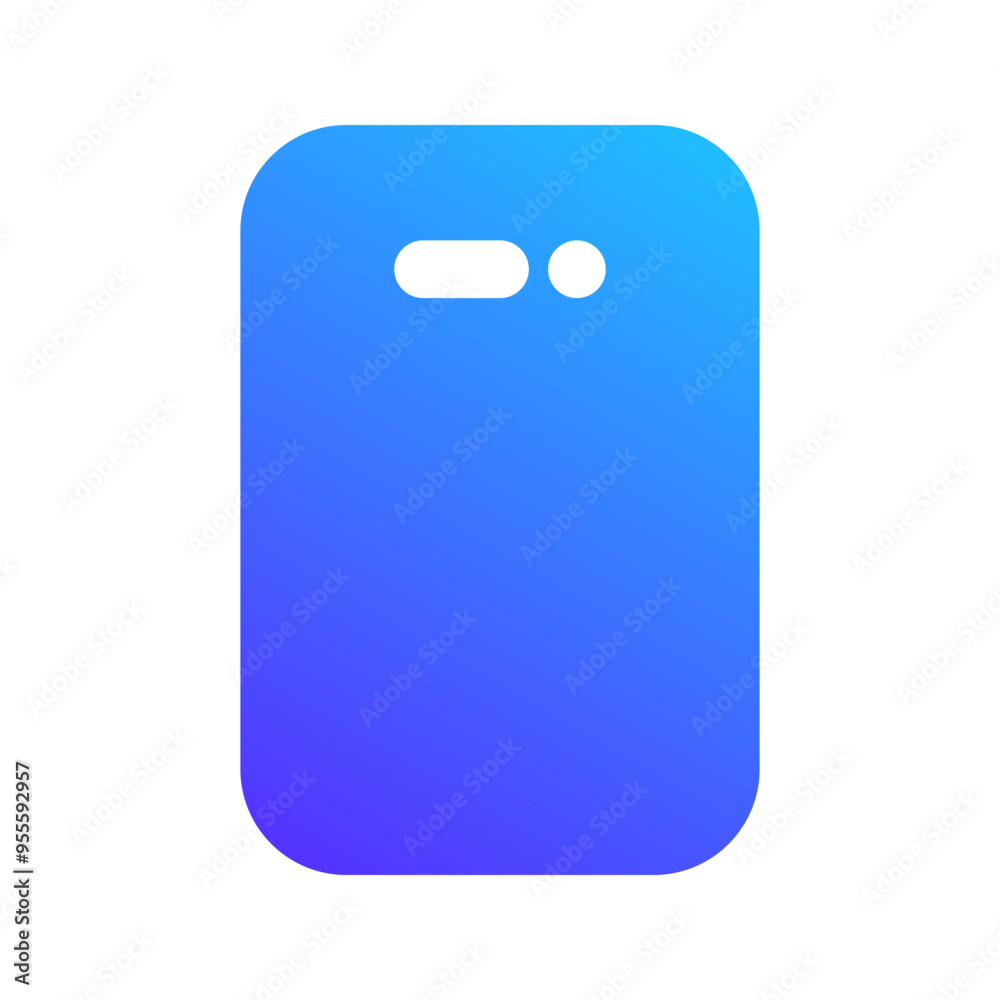 smartphone gradient fill icon smartphone gradient fill icon