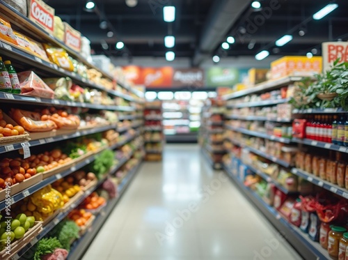 Wallpaper Mural shopping in supermarket Torontodigital.ca