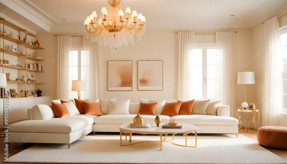 Photo interior modern design room 3d illustration Photo interior modern design room 3d illustration