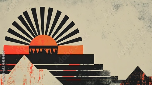 AZTEC CONCEPT ILLUSTRATION