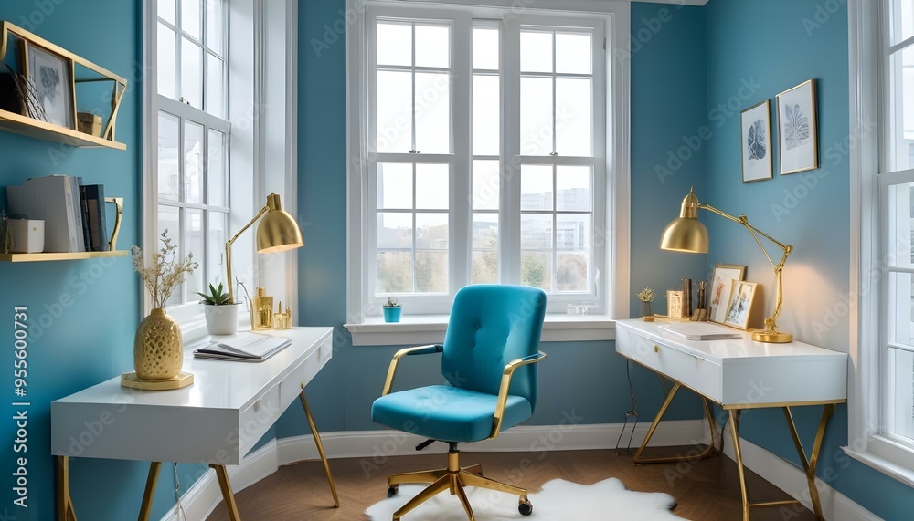 Photo interior modern design room 3d illustration Photo interior modern design room 3d illustration