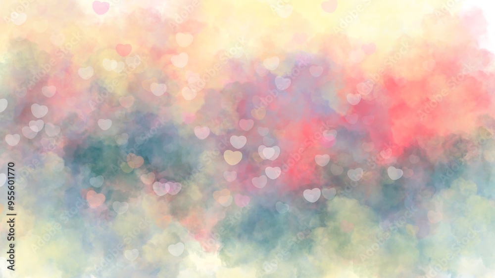 Hand drawn cute pastel background in girly and unicorn style. Happy backdrop can use for card or wallpaper. Hand drawn cute pastel background in girly and unicorn style. Happy backdrop can use for card or wallpaper.
