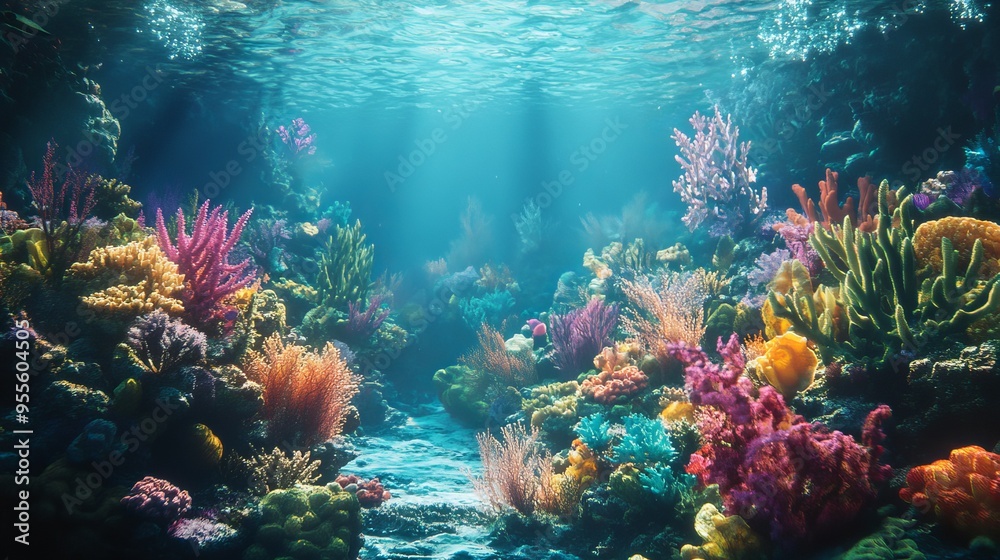 Incredible underwater wildlife in coral reefs Incredible underwater wildlife in coral reefs