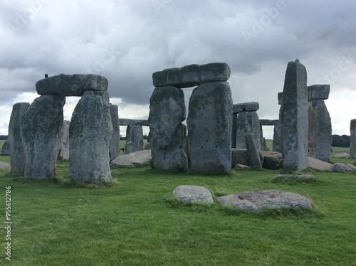 stonehenge early in the morning 