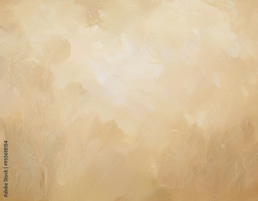 Obraz premium Vintage Paper Texture with Subtle Sepia Tones Aged and Worn Abstract Background with Organic Softness
