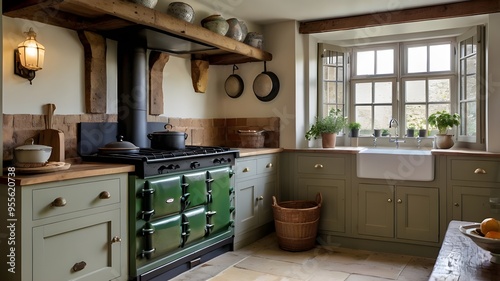 interior design british cottage style kitchen
