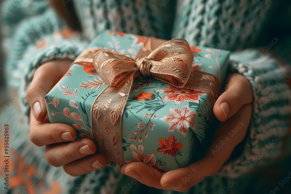 A Beautifully Wrapped Gift in Cozy Hands