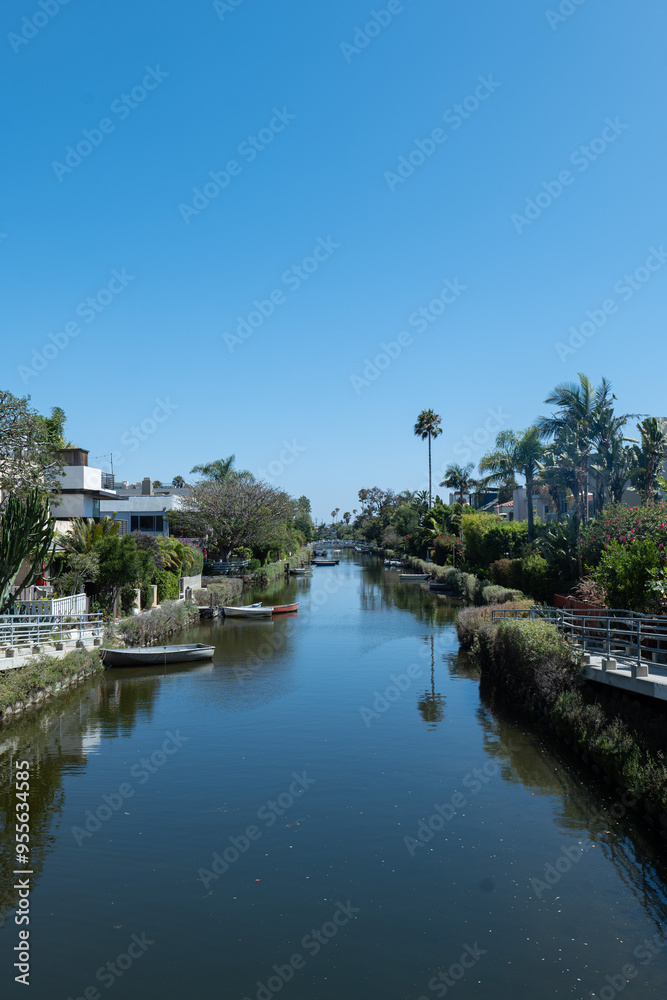Obraz premium Venice Canals in Los Angeles