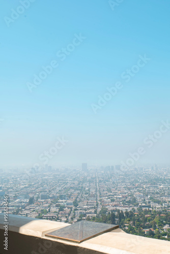 Panoramic view of Los Angeles