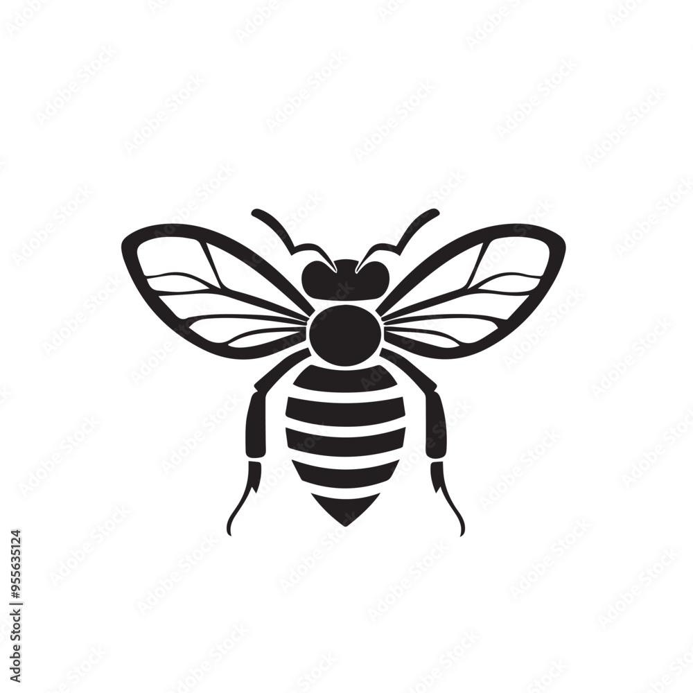 Bee in cartoon, doodle style . Image for t-shirt, web, mobile apps and ui. Isolated 2d vector illustration in logo, icon, sketch style, Eps 10, black and white. AI Generative Bee in cartoon, doodle style . Image for t-shirt, web, mobile apps and ui. Isolated 2d vector illustration in logo, icon, sketch style, Eps 10, black and white. AI Generative