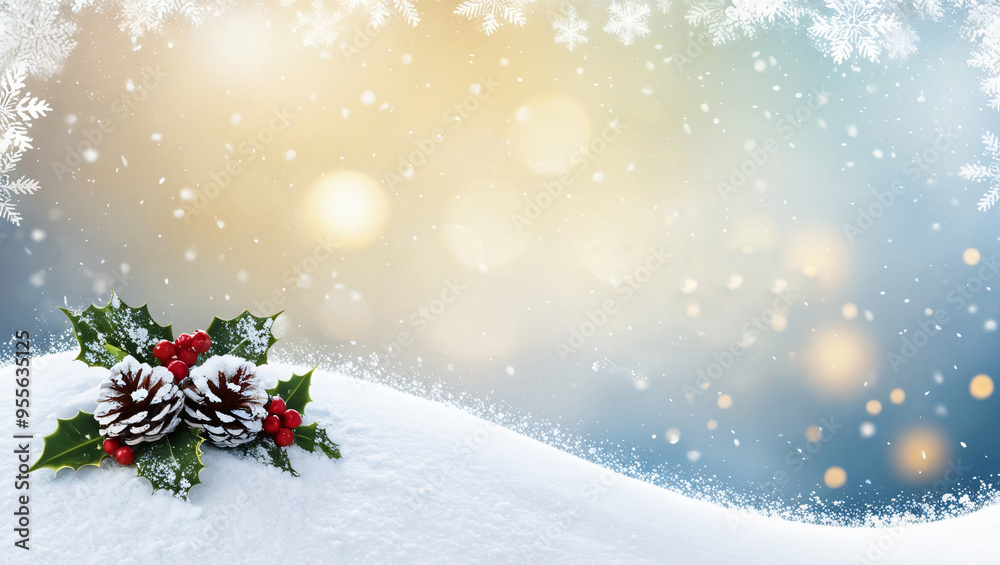 christmas background with christmas tree and snowflakes christmas background with christmas tree and snowflakes