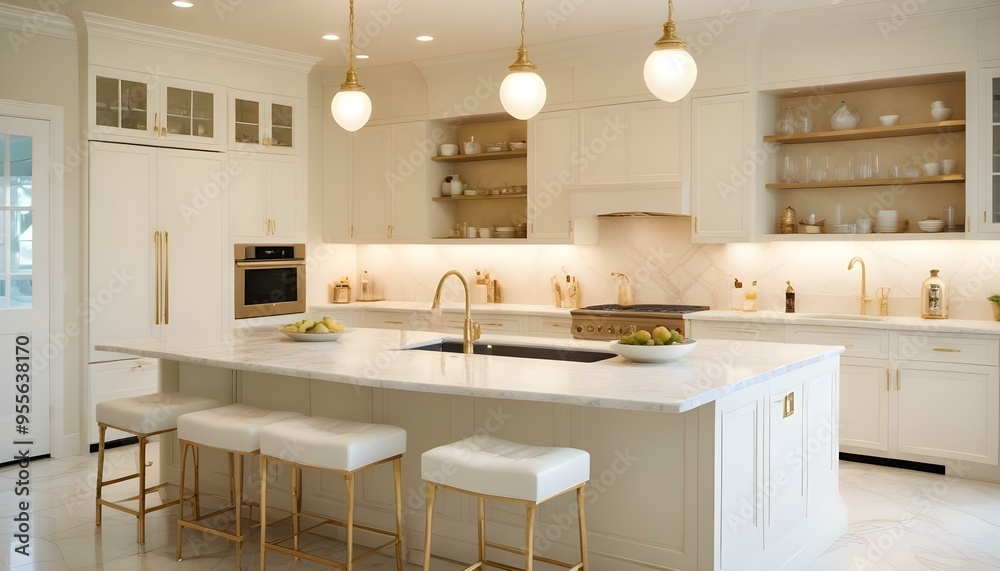 Fototapeta premium Photo interior modern design room 3d illustration