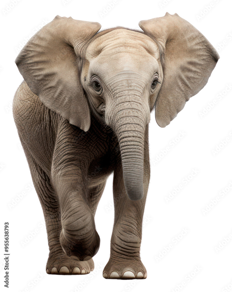 Obraz premium PNG Elephant elephant wildlife walking.