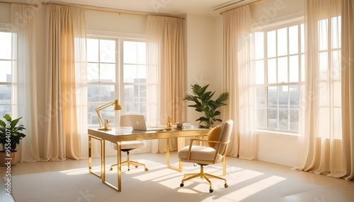 Photo interior modern design room 3d illustration