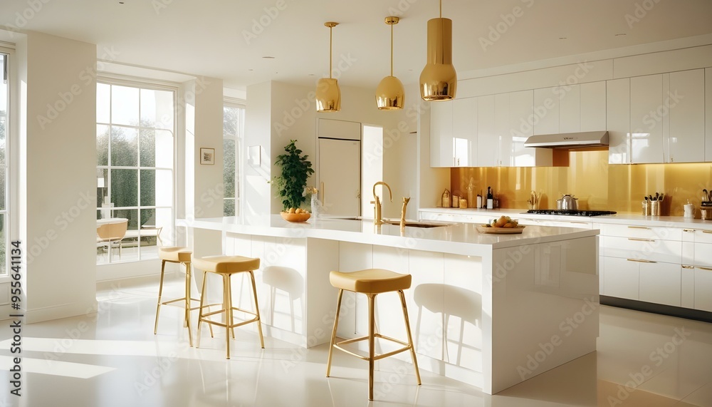 Photo interior modern design room 3d illustration Photo interior modern design room 3d illustration