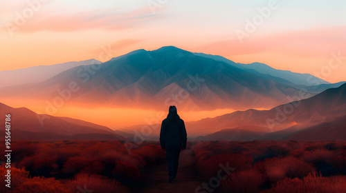 Brown And Black Mountains Under White Sky During