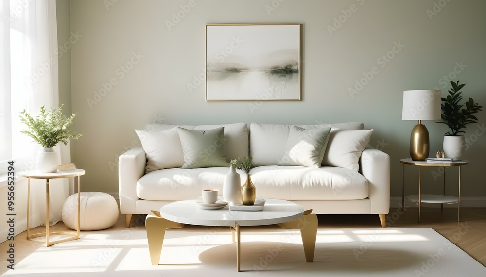 Photo interior modern design room 3d illustration Photo interior modern design room 3d illustration