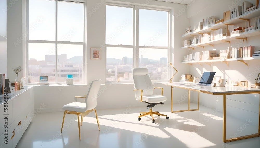 Photo interior modern design room 3d illustration Photo interior modern design room 3d illustration