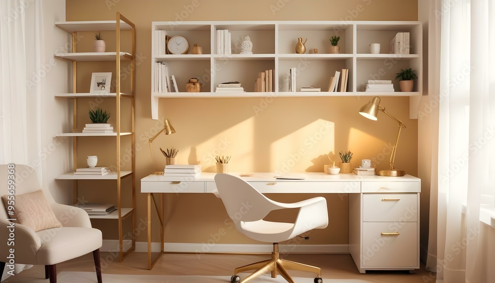 Photo interior modern design room 3d illustration Photo interior modern design room 3d illustration
