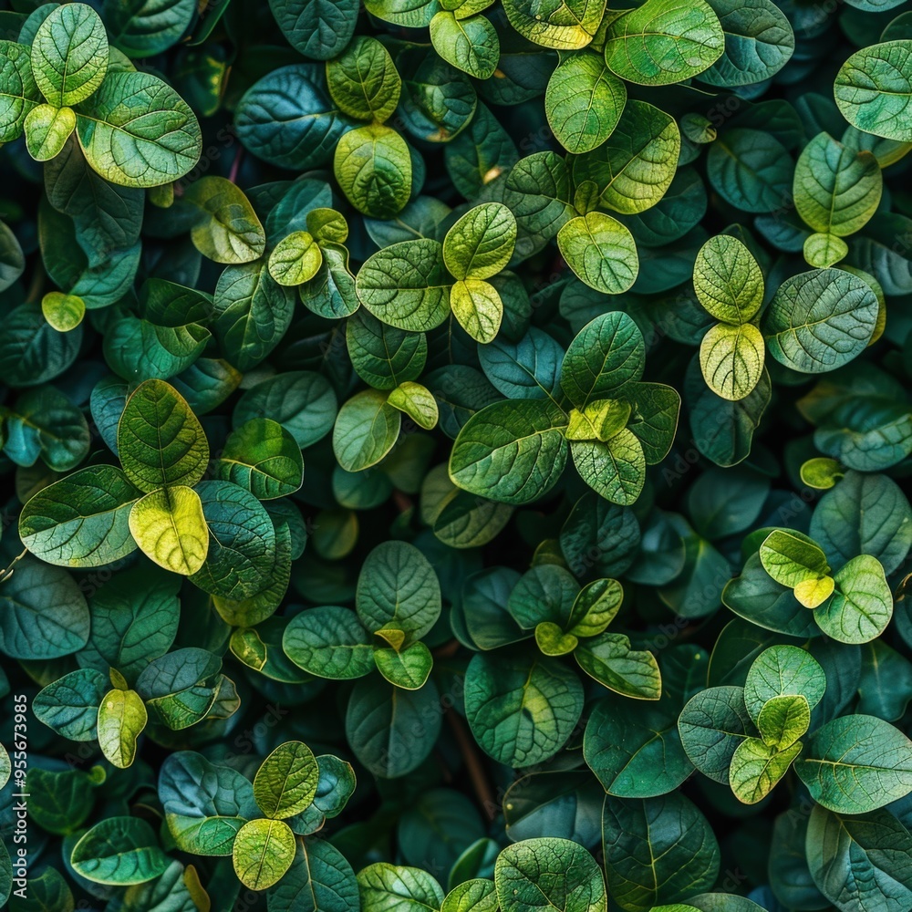 Abstract composition of small leaves forming a natural wall, rich green tones with soft light, ideal for fresh and lively backgrounds. Abstract composition of small leaves forming a natural wall, rich green tones with soft light, ideal for fresh and lively backgrounds.