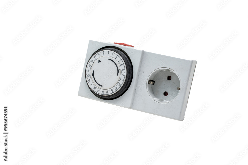 white timer plug white timer plug
