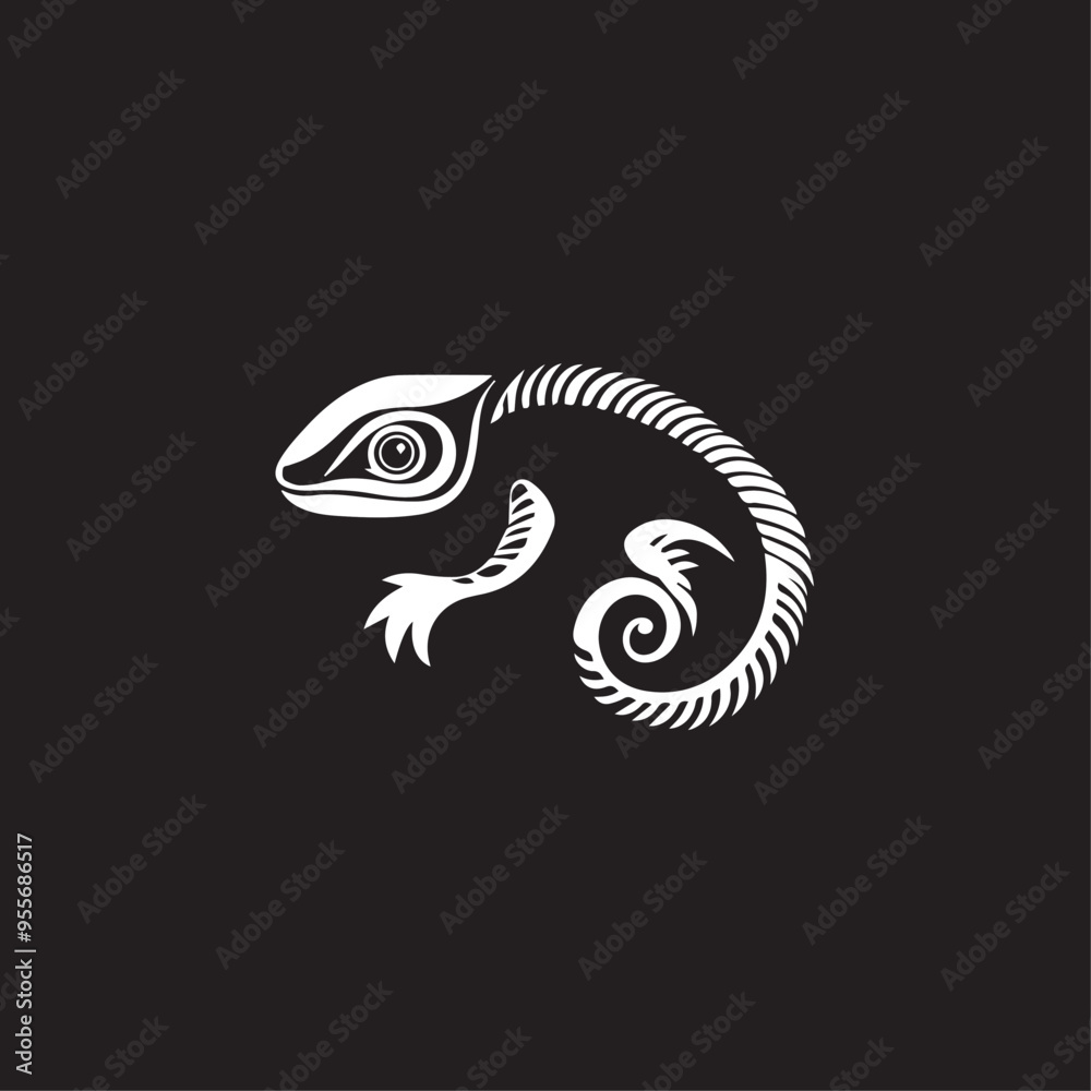 Chameleon in cartoon, doodle style . Image for t-shirt, web, mobile apps and ui. Isolated 2d vector illustration in logo, icon, sketch style, Eps 10, black and white. AI Generative Chameleon in cartoon, doodle style . Image for t-shirt, web, mobile apps and ui. Isolated 2d vector illustration in logo, icon, sketch style, Eps 10, black and white. AI Generative