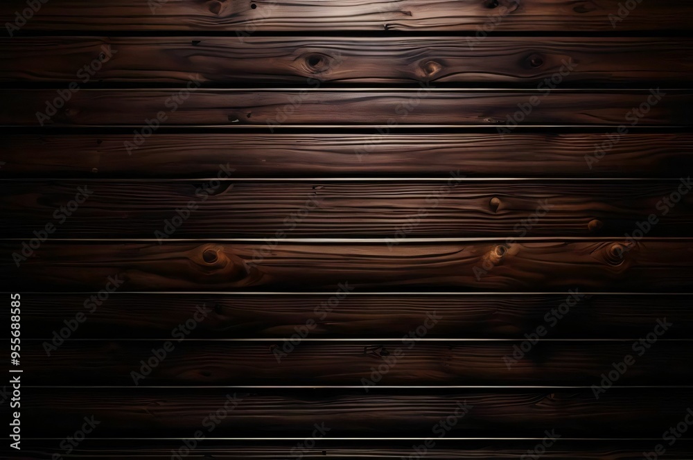Black wood texture with natural striped pattern for background. Minimal smooth wood surface background. Black wooden blank with a textured surface serves as a background for design purposes Black wood texture with natural striped pattern for background. Minimal smooth wood surface background. Black wooden blank with a textured surface serves as a background for design purposes