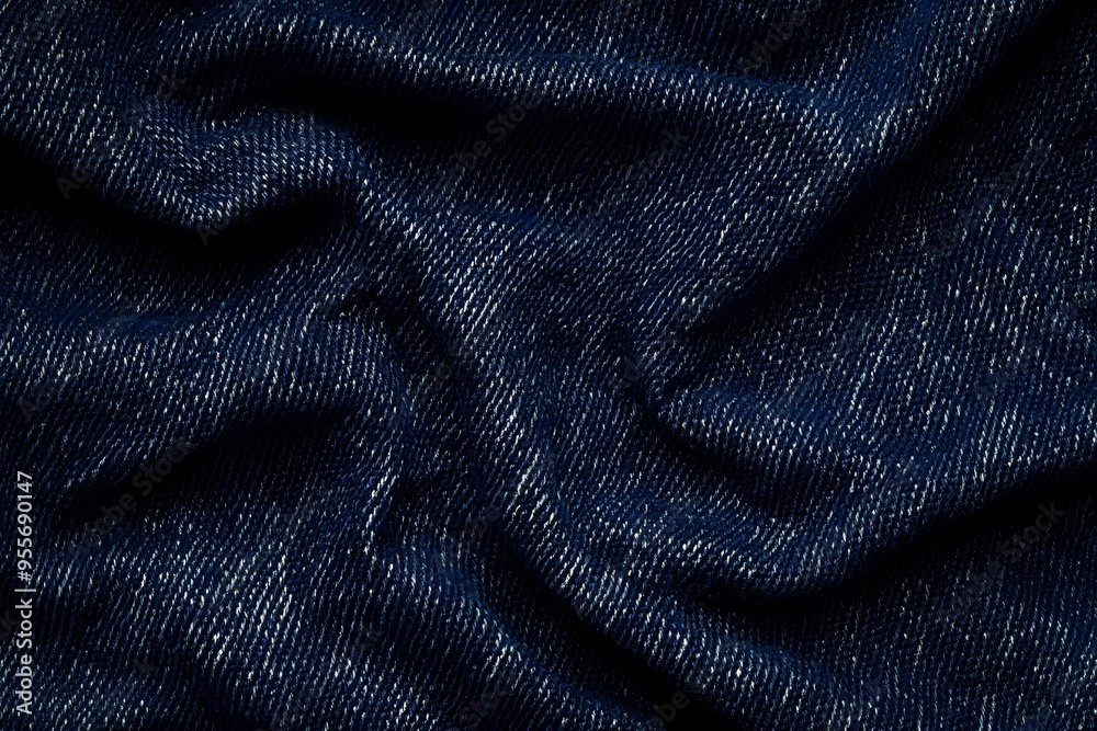 Obraz premium denim texture background ideal for fashion, textile, and design projects.