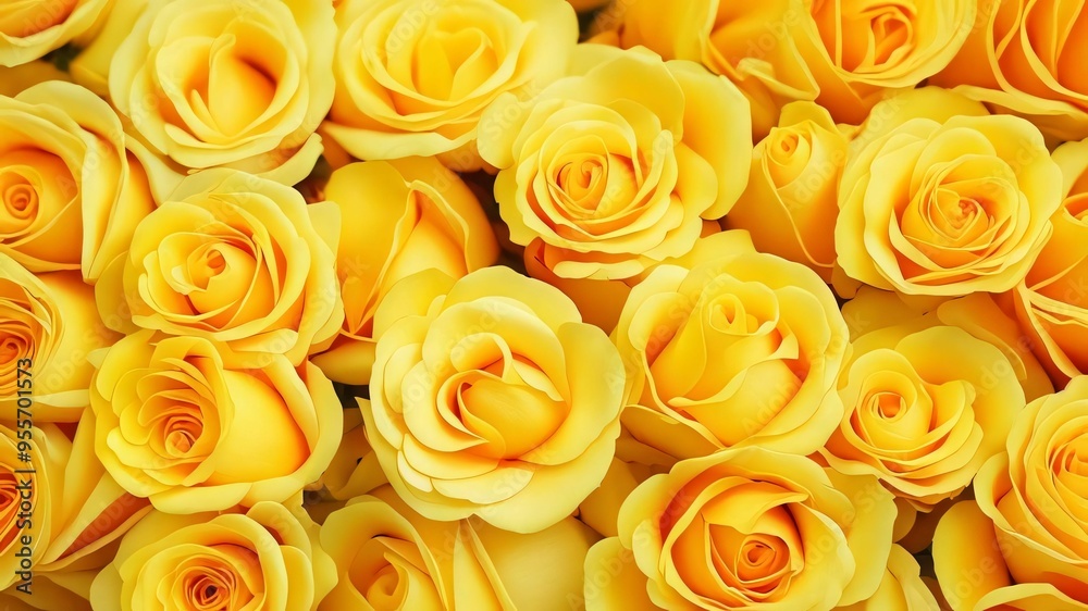 Floral background with yellow roses top view. Beautiful yellow rose close up. Macro rose. Panorama. Banner Floral background with yellow roses top view. Beautiful yellow rose close up. Macro rose. Panorama. Banner
