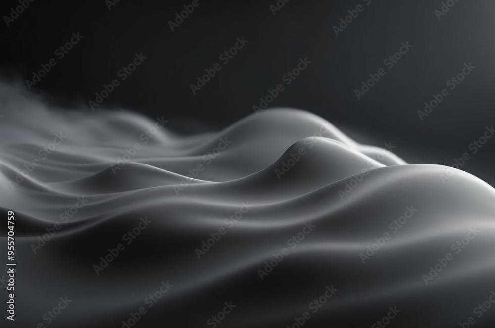 Abstract black and white background with smoke. Black and white smoke on black. Abstract black and white smoke on black background. Soft smoke black and white cloudy texture background