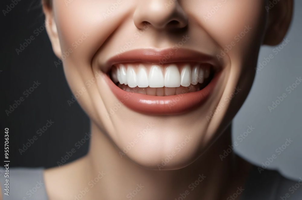 Radiant white smile from teeth whitening treatment. Smile with white healthy teeth of young woman. Close up of a woman's smile. Dental health and oral hygiene.
Smile with black woman teeth Radiant white smile from teeth whitening treatment. Smile with white healthy teeth of young woman. Close up of a woman's smile. Dental health and oral hygiene.
Smile with black woman teeth