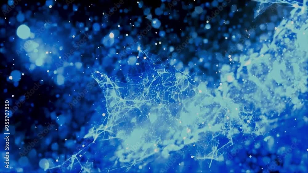 Dynamic blue Particle Effects Dynamic blue Particle Effects