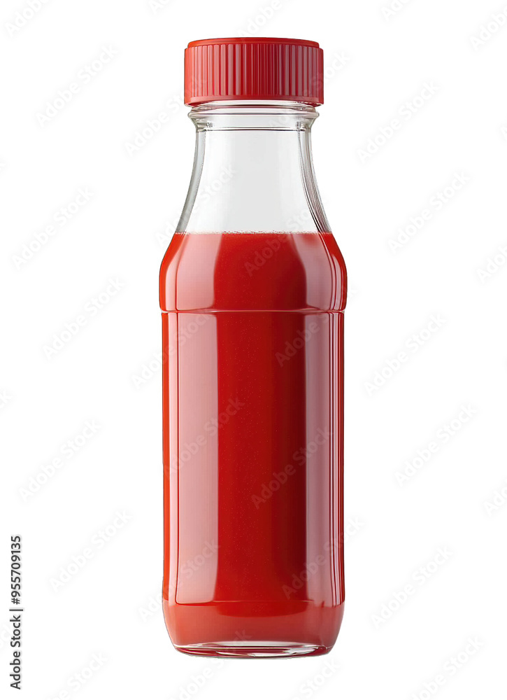 Ketchup Bottle Isolated on a Transparent Background Ketchup Bottle Isolated on a Transparent Background