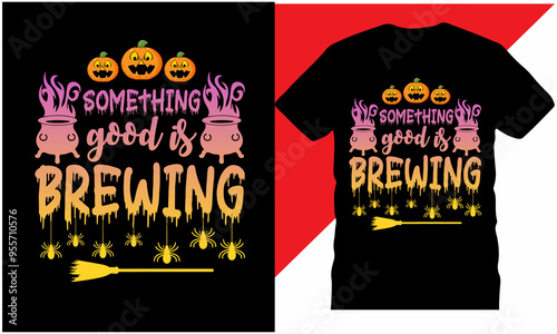 Halloween Typography T-Shirt