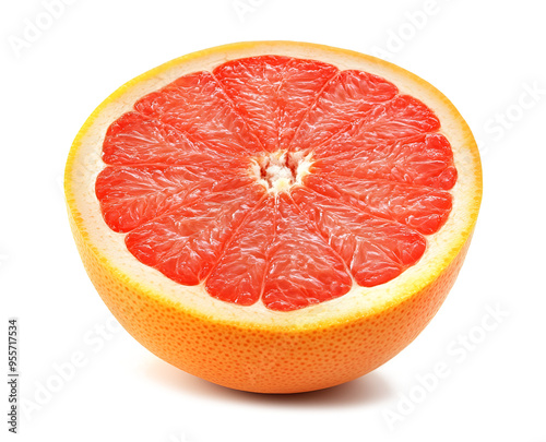 grapefruit isolated on transparent background photo