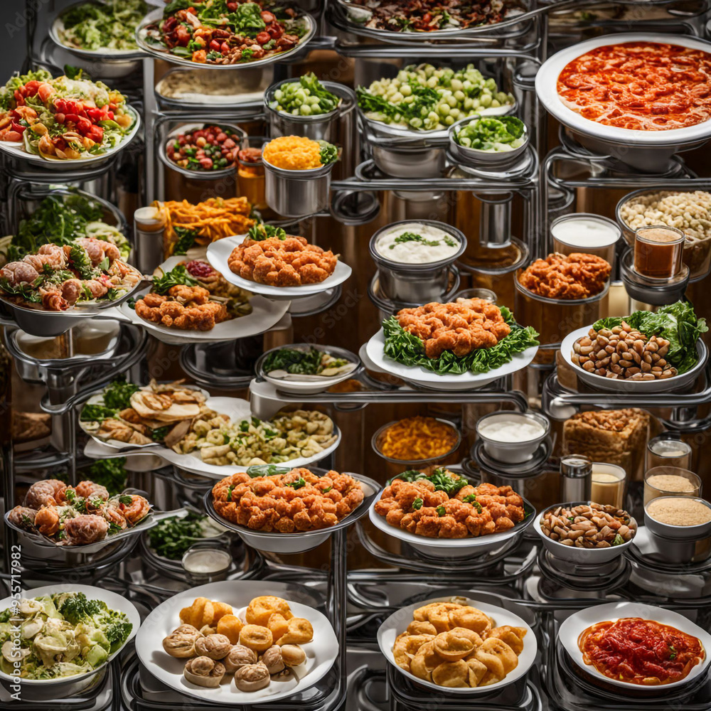 Fastfood vegetable soup with new style Fastfood vegetable soup with new style