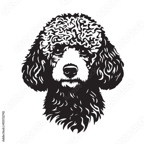 Chic Parisian in cartoon, doodle style . Image for t-shirt, web, mobile apps and ui. Isolated 2d vector illustration in logo, icon, sketch style, Eps 10, black and white. AI Generative