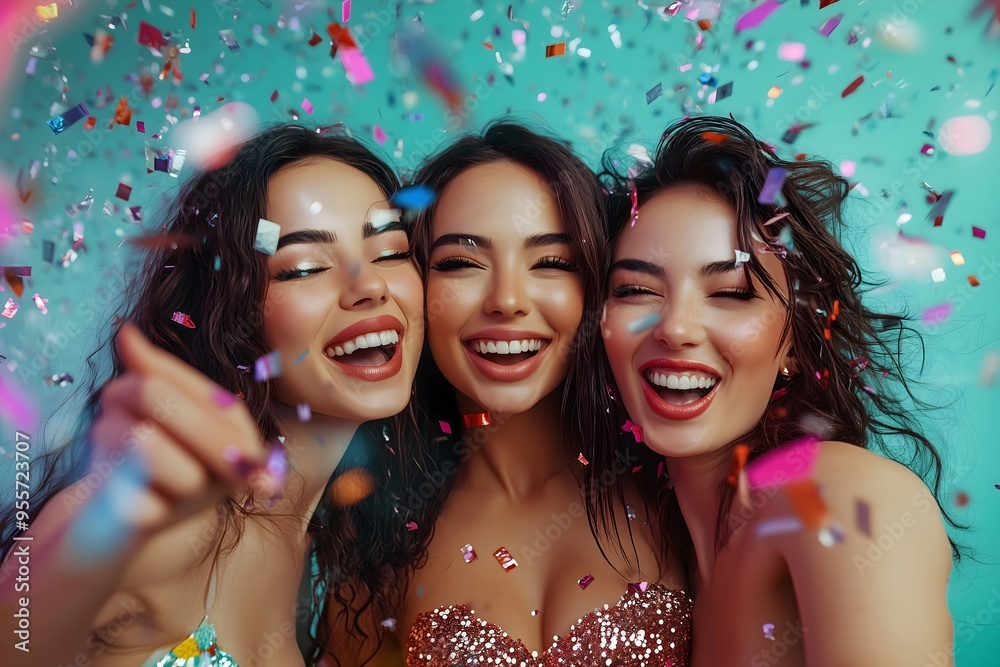 Club Vibes: Three Friends Living It Up