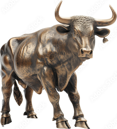 Bronze Bull Statue