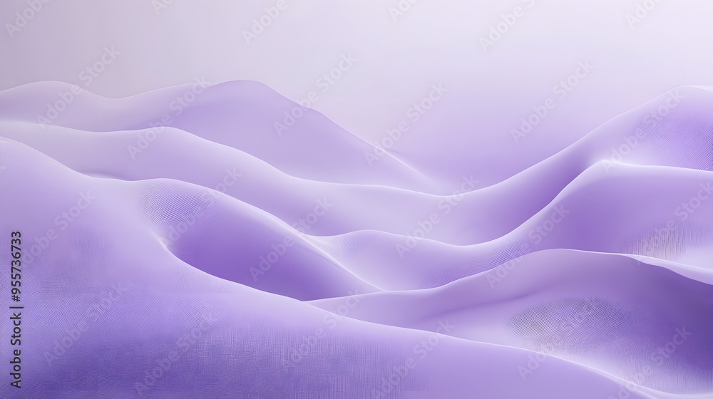 Obraz premium Abstract Lavender Waves