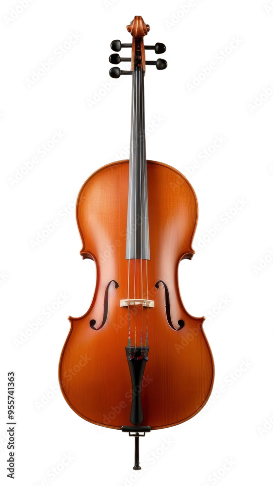 Fototapeta premium PNG Cello music instrument cello violin performance.