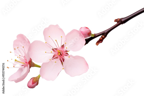 PNG Blossom flower cherry plant.